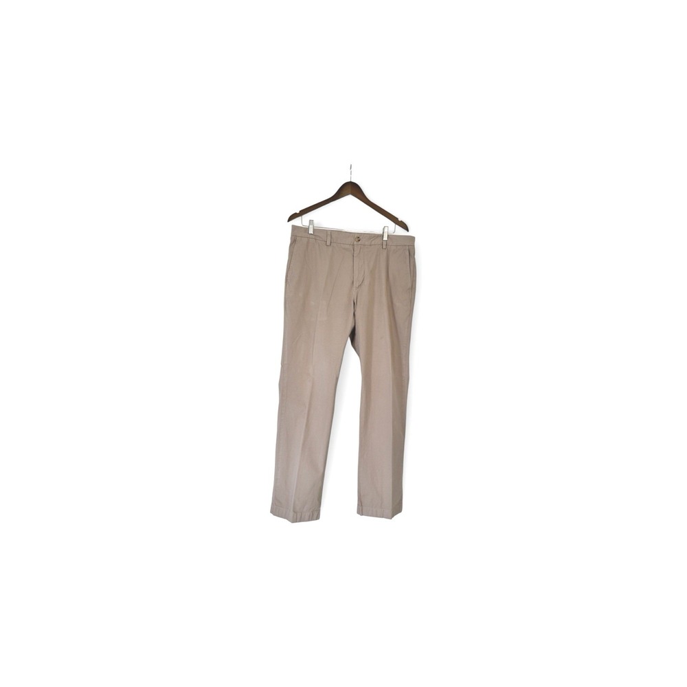 Vineyard Vines Mens 36x32 Breaker Pants Khaki Tan Cotton Chino Trousers